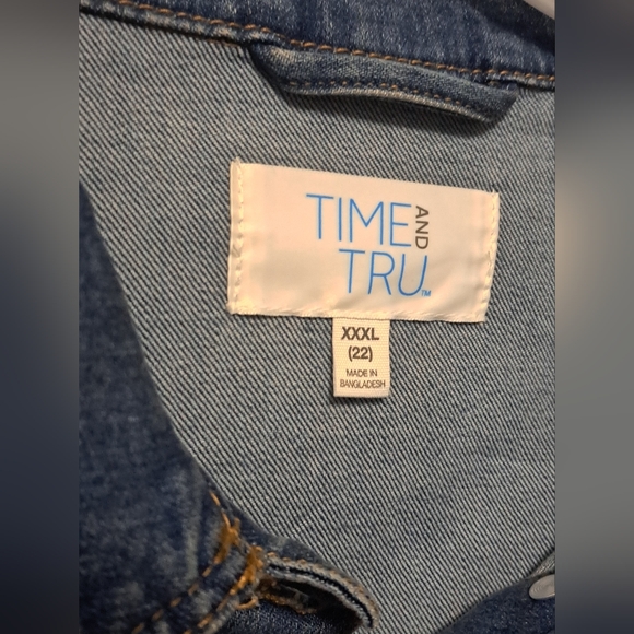 Women's Denim Jacket Sizes XXXL - Picture 4 of 10